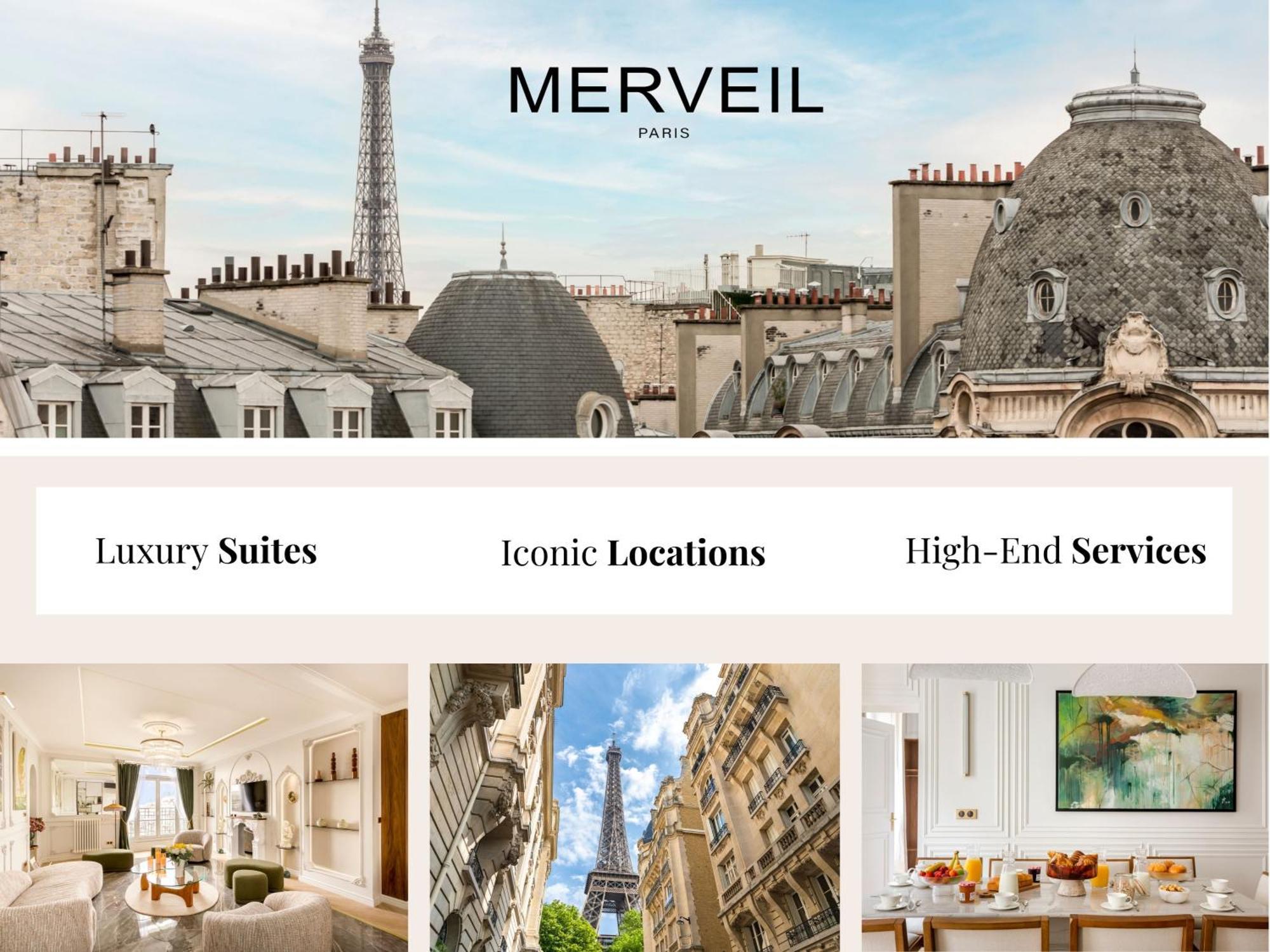 Merveil - Luxury Suite - Louvre - Ours I Paris Eksteriør billede